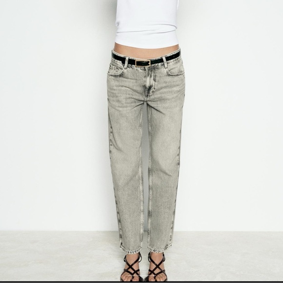 Z1975 MID WAIST CROPPED STRAIGHT JEANS - Picture 2 of 6